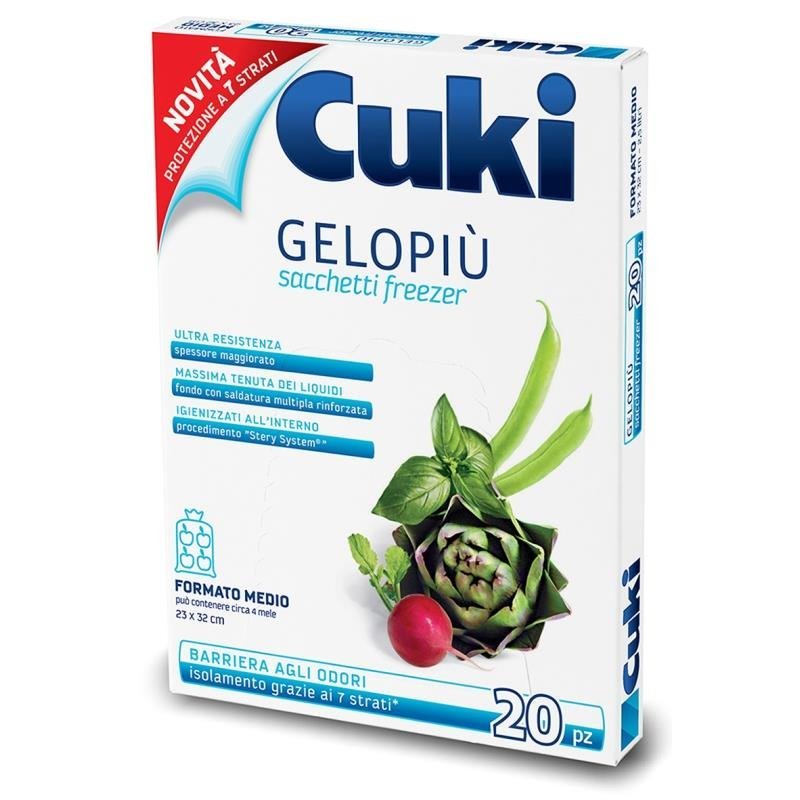 Cuki Gelopiù šaldymo maišeliai maistui (įvairūs)