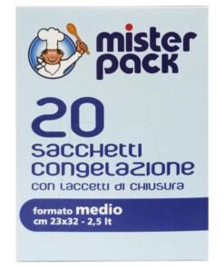 Mister Pack šaldymo maišeliai su užrišimo juostelėmis (įvairūs)