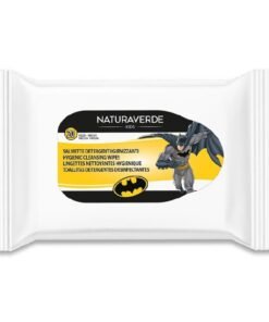 Naturaverde Kids Batman higieninės drėgnos servetėlės, 20 vnt.
