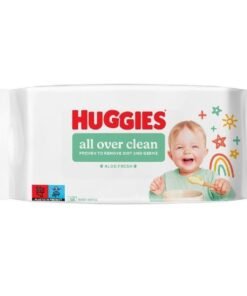 Huggies All Over Clean Aloe Fresh drėgnos servetėlės, 56 vnt.