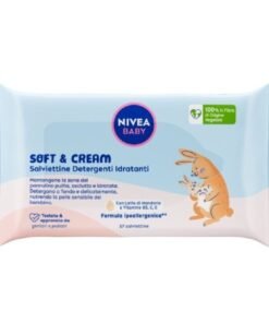 Nivea Baby Soft & Cream drėgnos servetėlės, 57 vnt.