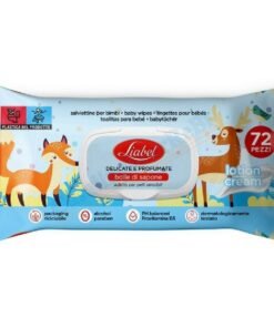 Liabel Soap Bubbles drėgnos servetėlės su provitaminu B5, 72 vnt.