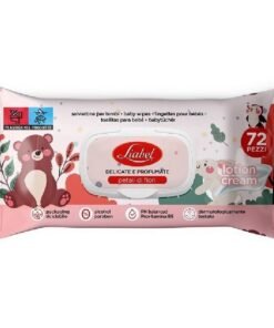 Liabel Rose Petals drėgnos servetėlės su provitaminu B5, 72 vnt.
