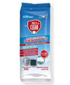 Pretty Clean XXL dezinfekuojančios drėgnos servetėlės namams, 50 vnt.