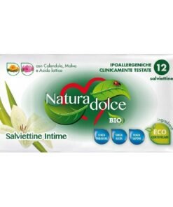 Natura Dolce Bio intymios higienos servetėlės, 12 vnt.