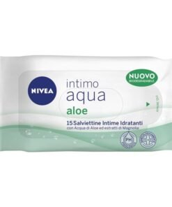 Nivea Intimo Aqua Aloe intymios higienos servetėlės, 15 vnt.