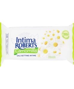 Roberts Camomilla intymios higienos servetėlės su ramunėlėmis, 12 vnt.