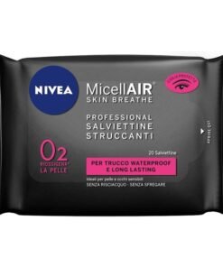 Nivea MicellAIR makiažo valymo servetėlės, 20 vnt.