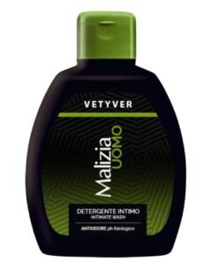 Malizia Uomo intymios higienos prausiklis vyrams Anti-Odour Vetiver, 200 ml