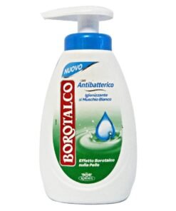 Borotalco antibakterinis skystas rankų muilas su baltojo muskuso aromatu, 250 ml