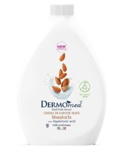 Dermomed Almond kreminis skystas rankų muilas papildymas, 1000 ml
