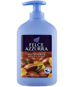 Felce Azzurra Nourishing Amber & Argan skystas muilas, 300 ml