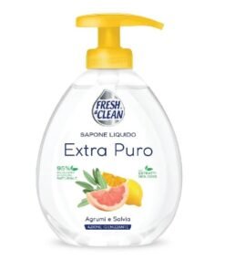 Fresh & Clean Citrus & Sage skystas muilas, 300 ml