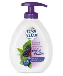 Fresh & Clean Gel di Frutta Mora e Mirtillo skystas muilas, 300 ml
