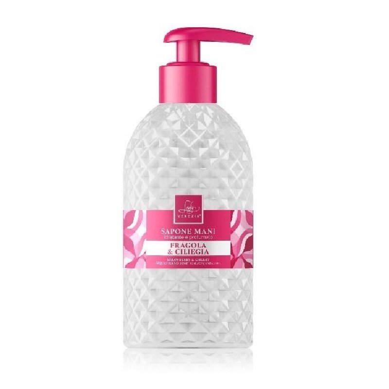 Lady Venezia Rainbow Strawberry & Cherry skystas muilas, 500 ml