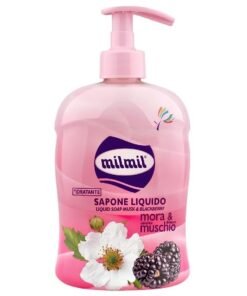 Mil Mil skystas muilas su gervuogių ir muskuso aromatu, 500 ml