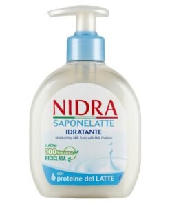 Nidra Saponelatte drėkinamasis skystas muilas su pieno baltymais, 300 ml