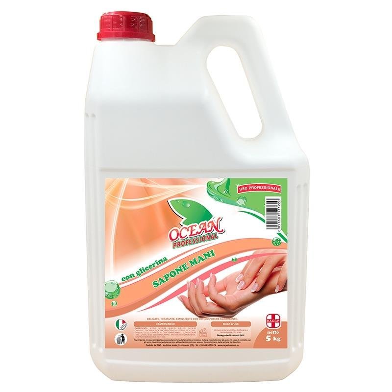 Ocean Professional skystas rankų muilas su glicerinu, 5 l