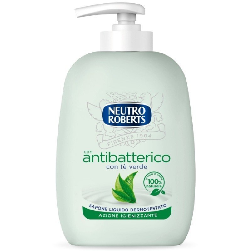 Neutro Roberts antibakterinis skystas muilas su žaliosios arbatos ekstraktu, 200 ml