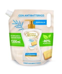 Spuma di Sciampagna antibakterinis Marselio muilas papildymas, 1300 ml