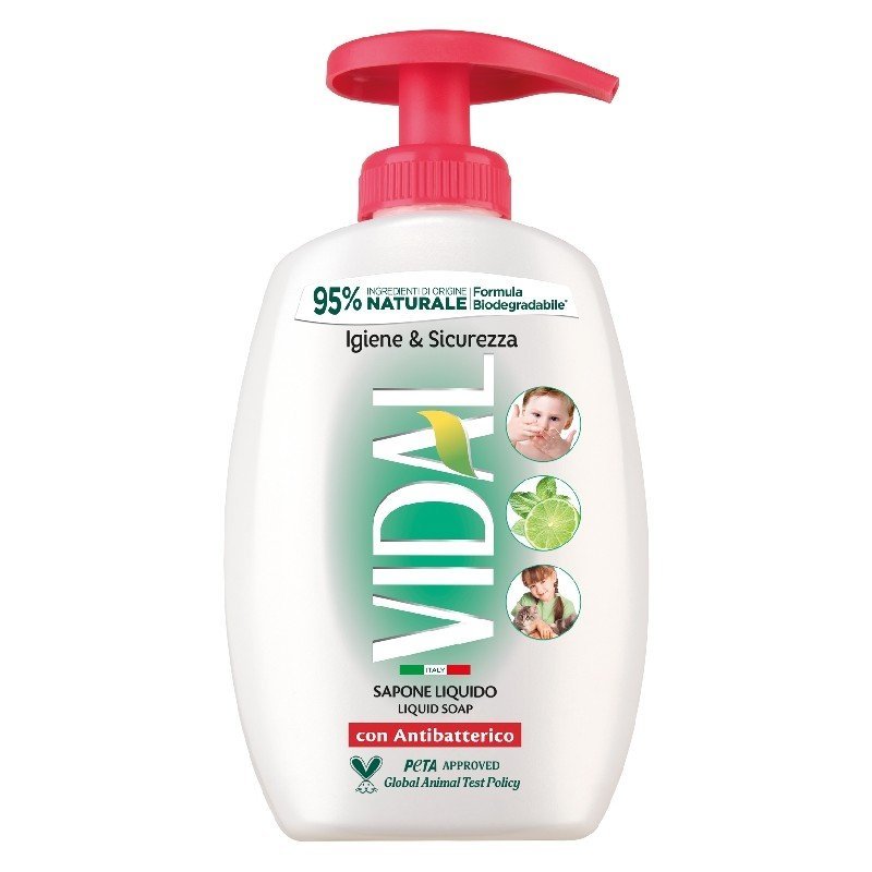 Vidal antibakterinis skystas muilas, 300 ml