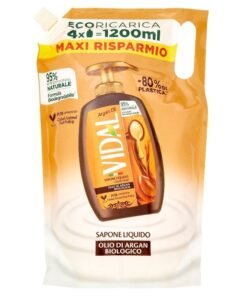 Vidal skystas muilas su argano aliejumi papildymas, 1200 ml