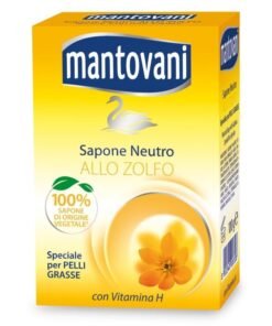 Mantovani sieros kietasis muilas, 100 g