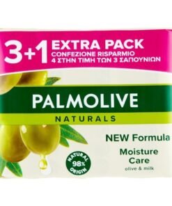 Palmolive Naturals kietasis muilas su alyvuogėmis, 4 x 90 g