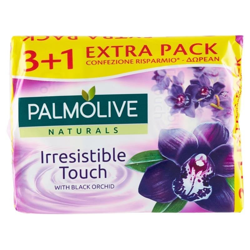 Palmolive Naturals kietasis muilas su orchidėjomis, 4 x 90 g