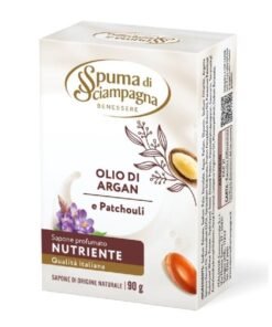 Spuma di Sciampagna maitinamasis kietasis muilas su argano aliejumi, 90 g