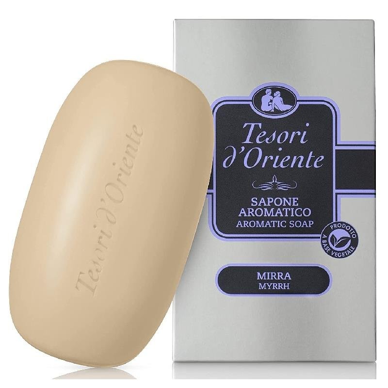 Tesori d’Oriente Mirra kietasis aromatinis muilas, 125 g