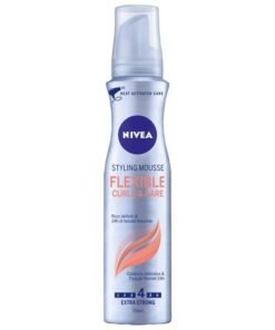 NIVEA Flexible Curls & Care Styling Mousse plaukų putos garbanotiems plaukams, 150 ml