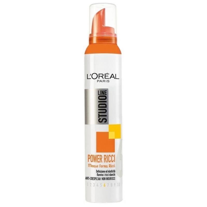 L'Oréal Paris Studio Line Power Ricci plaukų putos garbanotiems plaukams, 150 ml