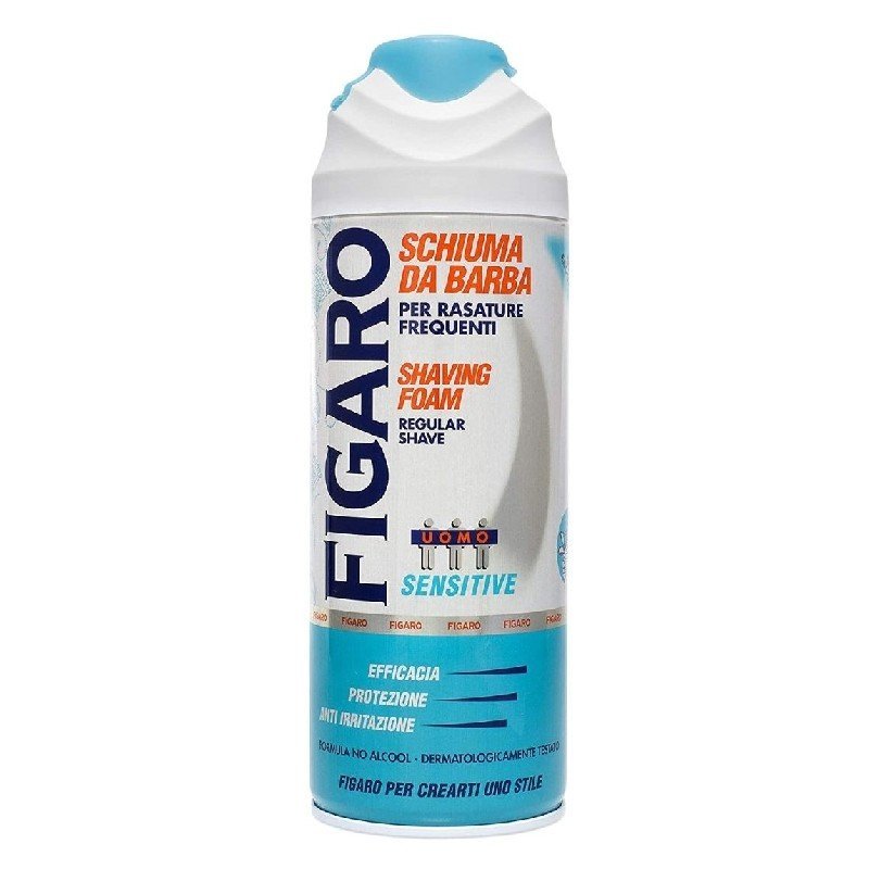 Figaro Sensitive skutimosi putos jautriai odai, 400 ml