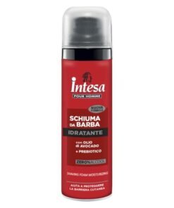 Intesa Pour Homme drėkinamosios skutimosi putos su avokadų aliejumi, 50 ml