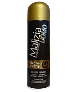 Malizia Uomo skutimosi putos su argano aliejumi ir taukmedžio sviestu, 300 ml