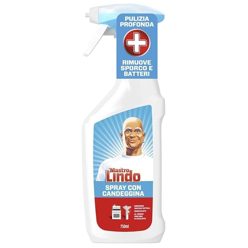 Mastro Lindo dezinfekuojantis paviršių valiklis su balikliu, 750 ml