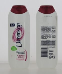 Dimension 2in1 Shampoo & Balsamo Dry Purple šampūnas ir balzamas sausiems plaukams, 250 ml