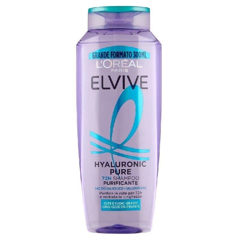 L'Oréal Paris Elvive Hyaluronic Pure šampūnas, 300 ml