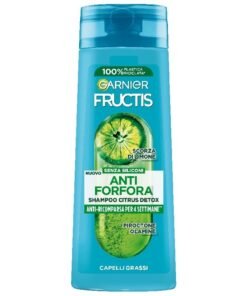 Garnier Fructis Anti Dandruff Citrus Detox šampūnas nuo pleiskanų, 250 ml