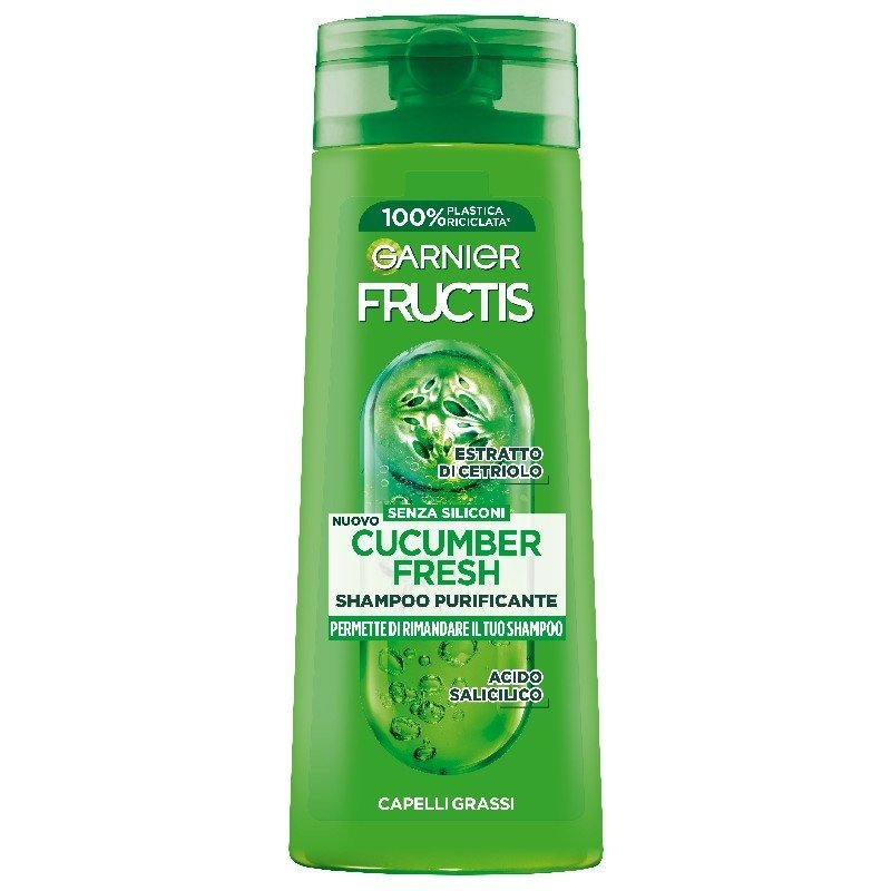 Garnier Fructis Cucumber Fresh šampūnas, 250 ml