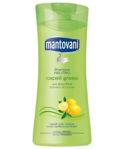Mantovani Lemon šampūnas riebiems plaukams, 400 ml