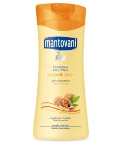 Mantovani Smooth Silk šampūnas glotniems plaukams, 400 ml