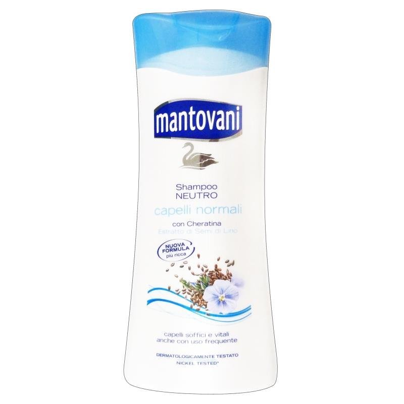 Mantovani Neutral šampūnas normaliems plaukams, 400 ml