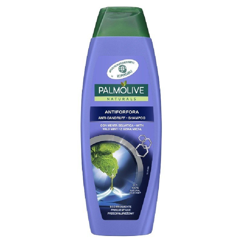 Palmolive Naturals Anti-Dandruff šampūnas su laukinėmis mėtomis, 350 ml
