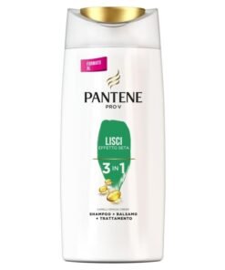 Pantene Pro-V Smooth Silk 3 in 1 šampūnas, balzamas ir priežiūros priemonė, 675 ml