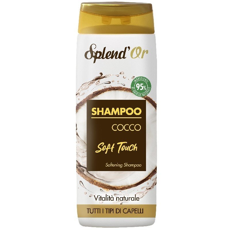 Splend'Or Coconut Soft Touch šampūnas su kokosų ekstraktu, 300 ml