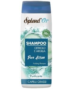 Splend'Or Pure Action šampūnas su agurkais ir moliu, 300 ml