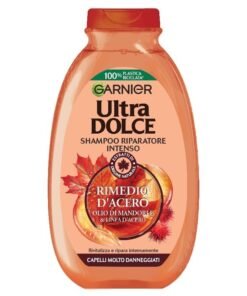Garnier Ultra Dolce Maple Remedy šampūnas su klevų ekstraktu ir migdolų aliejumi, 250 ml