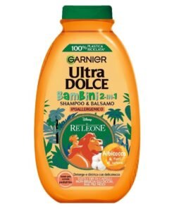 Garnier Ultra Dolce Kids 2 in 1 šampūnas ir balzamas su abrikosais, 250 ml